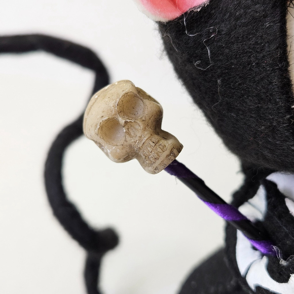 Annalee Skeleton Mouse 6" Halloween Figurine Felt Doll Trick or Treat Whimsical - Picture 11 of 15